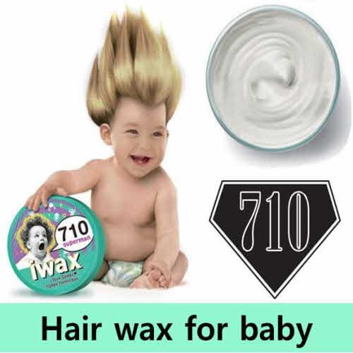 Organic hair wax